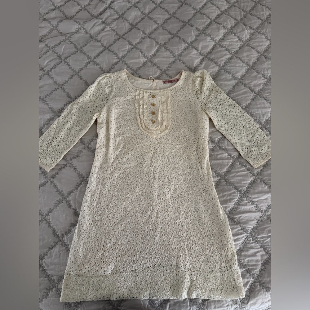 Juicy Couture Cream Lace dress